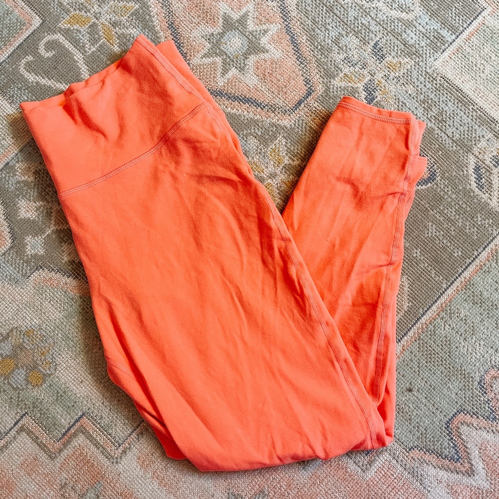 EUC Coral Leggings with Ankle Detail